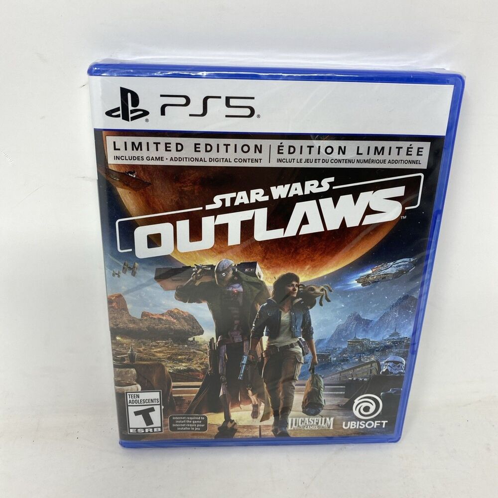 Star Wars Outlaws [Limited Edition] Playstation 5 Sealed New Game
